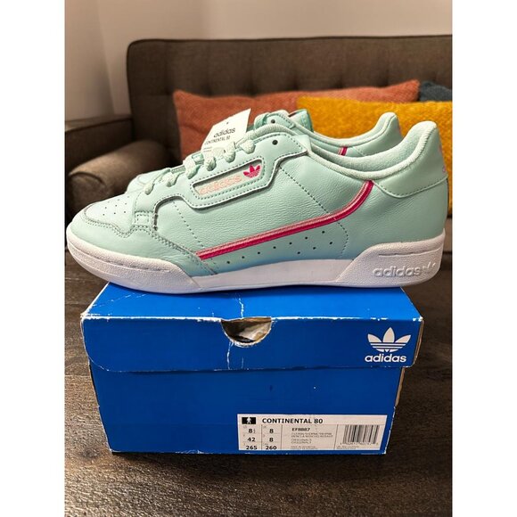 adidas Other - Adidas Continental 80 Sneakers / Mint & Pink **NWT/NEVER WORN**